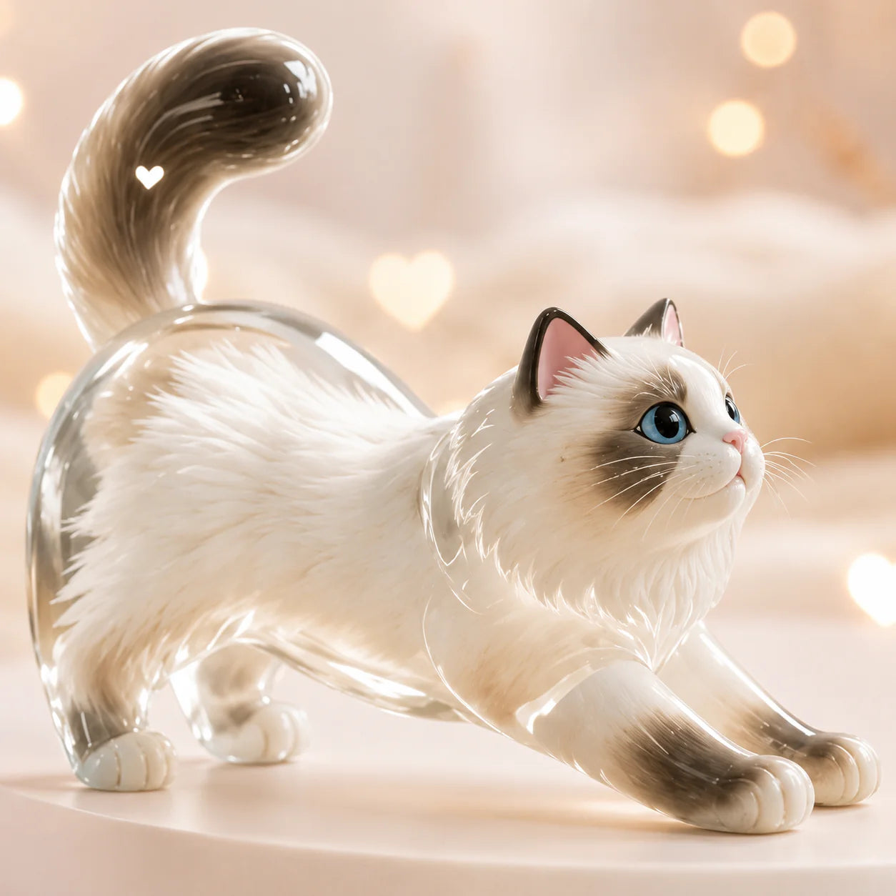 Porte-clés  souvenir personnalisé pour chat